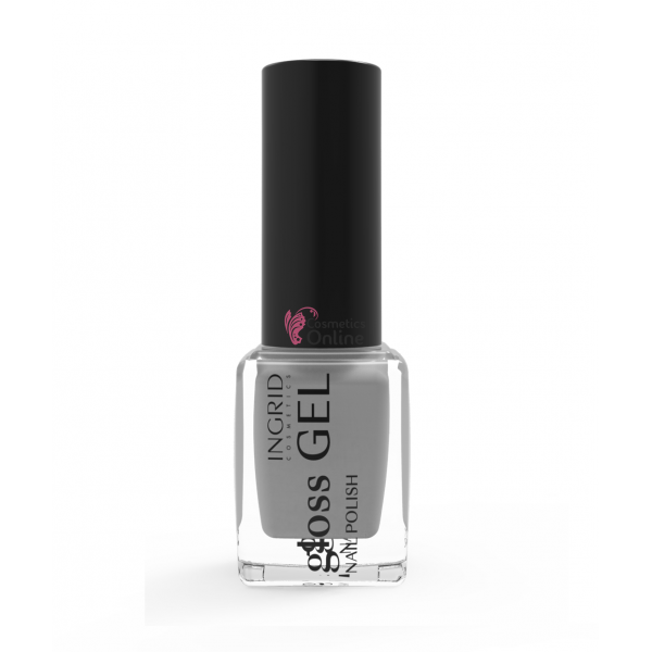 Lac de Unghii Gloss Gel Effect Ingrid 7 ml 579 gri